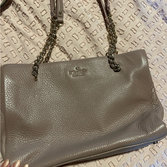 Kate Spade Purple-Taupe Handbag - Picture 1 of 3